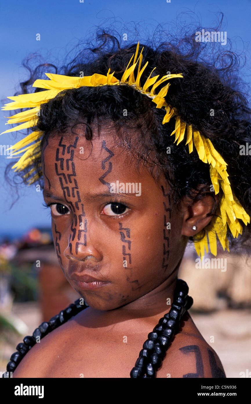 Impressioni di "Ohiri": Moale Festival, Port Moresby, Papua Nuova Guinea Foto Stock