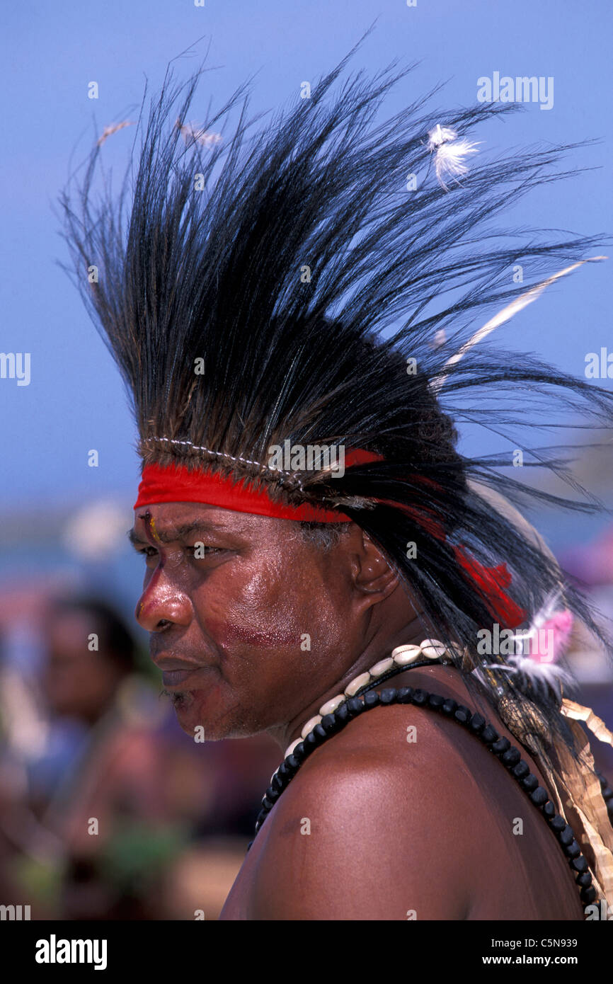 Impressioni di "Ohiri": Moale Festival, Port Moresby, Papua Nuova Guinea Foto Stock