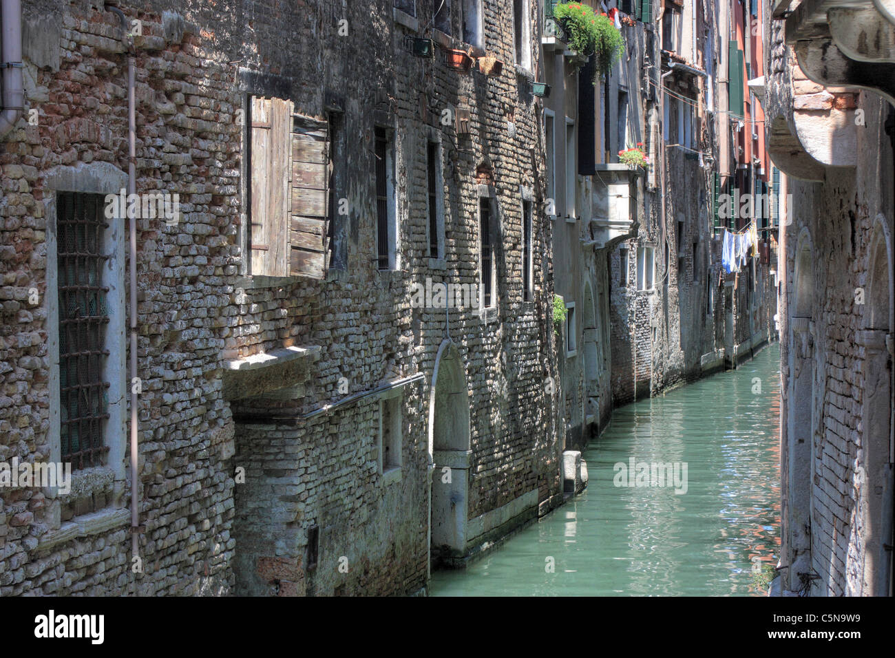 Canal de Rio de San Cassiano' di Venezia, Italia Foto Stock