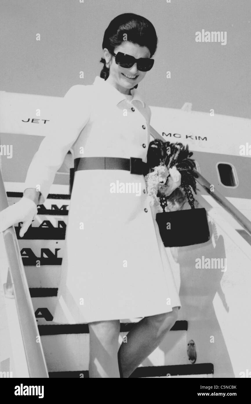 Jacqueline Kennedy Onassis Foto Stock