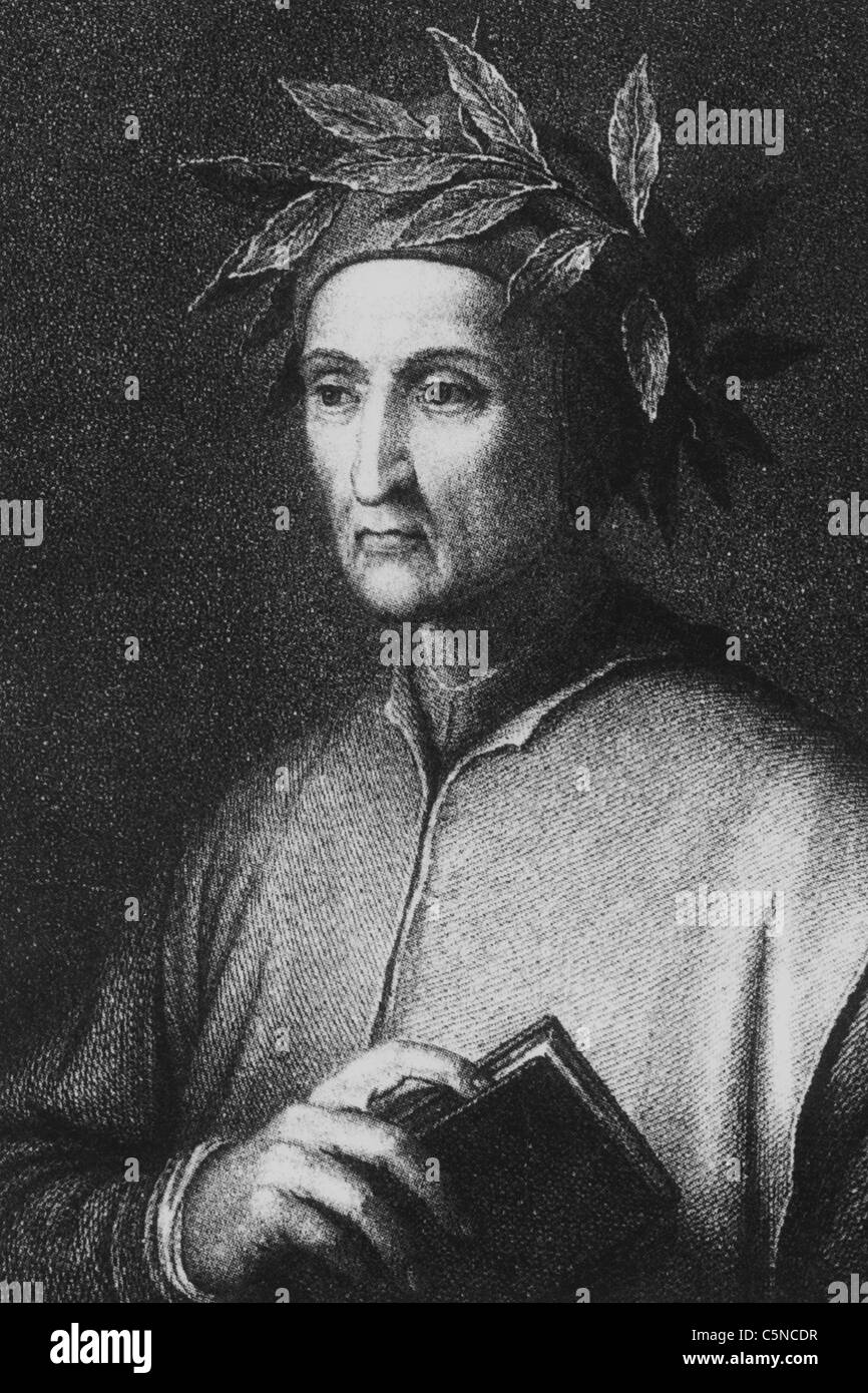 Dante Alighieri Foto Stock