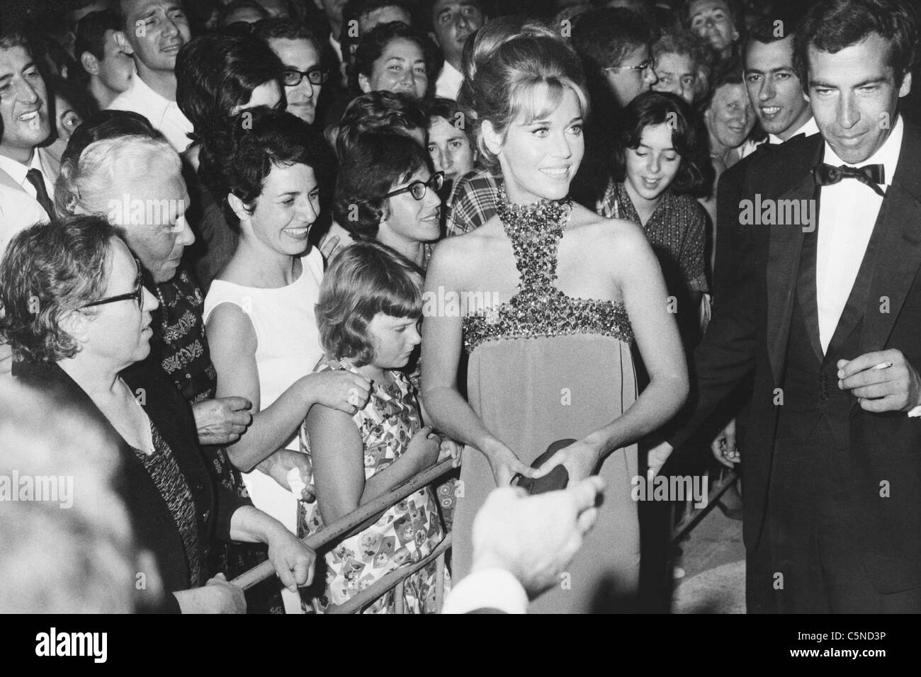 Roger Vadim, Jane Fonda, 1966 Foto Stock