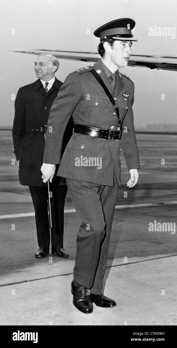 Il principe Charles, 1973 Foto Stock