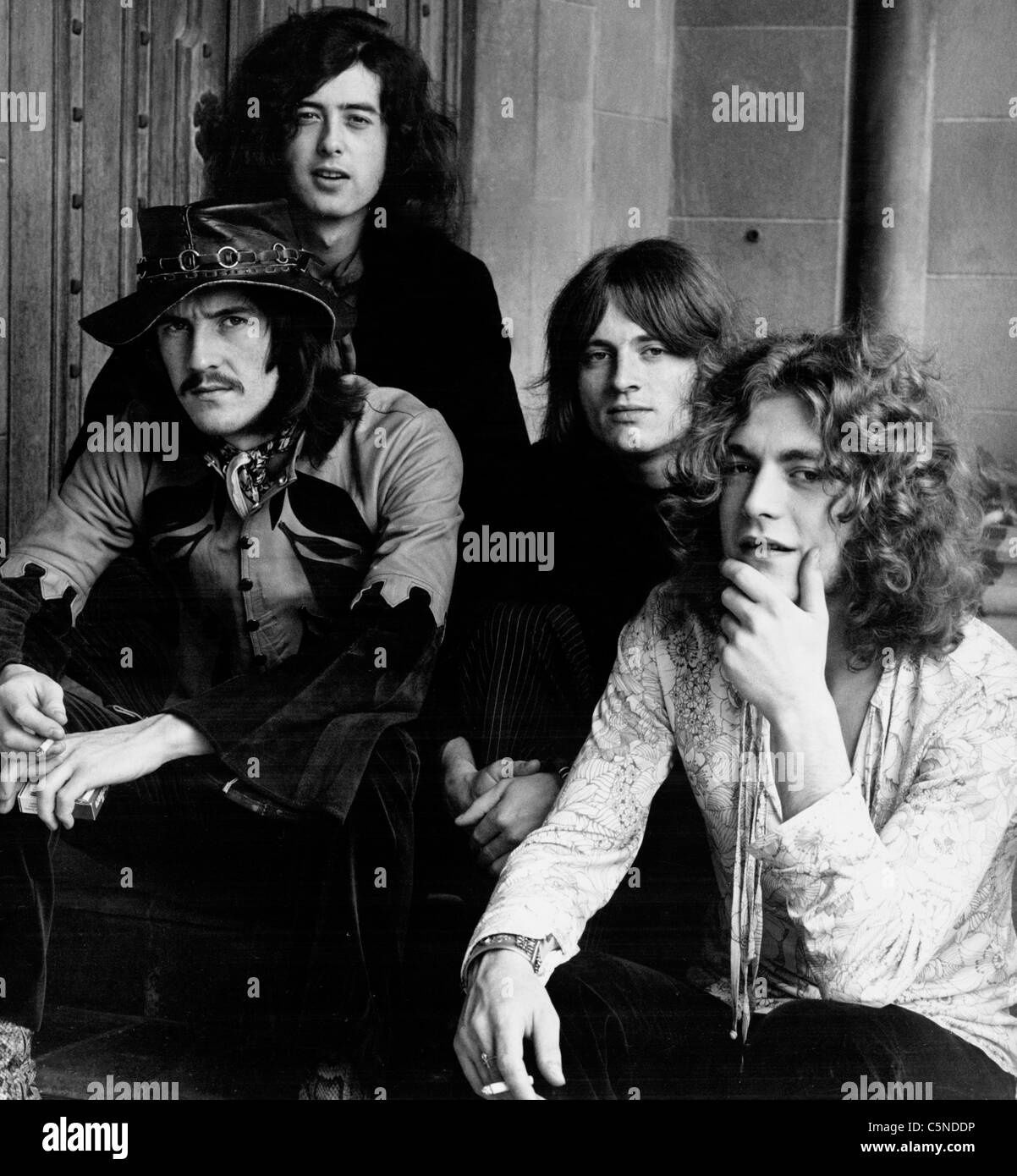 Led Zeppelin, 1972 Foto Stock