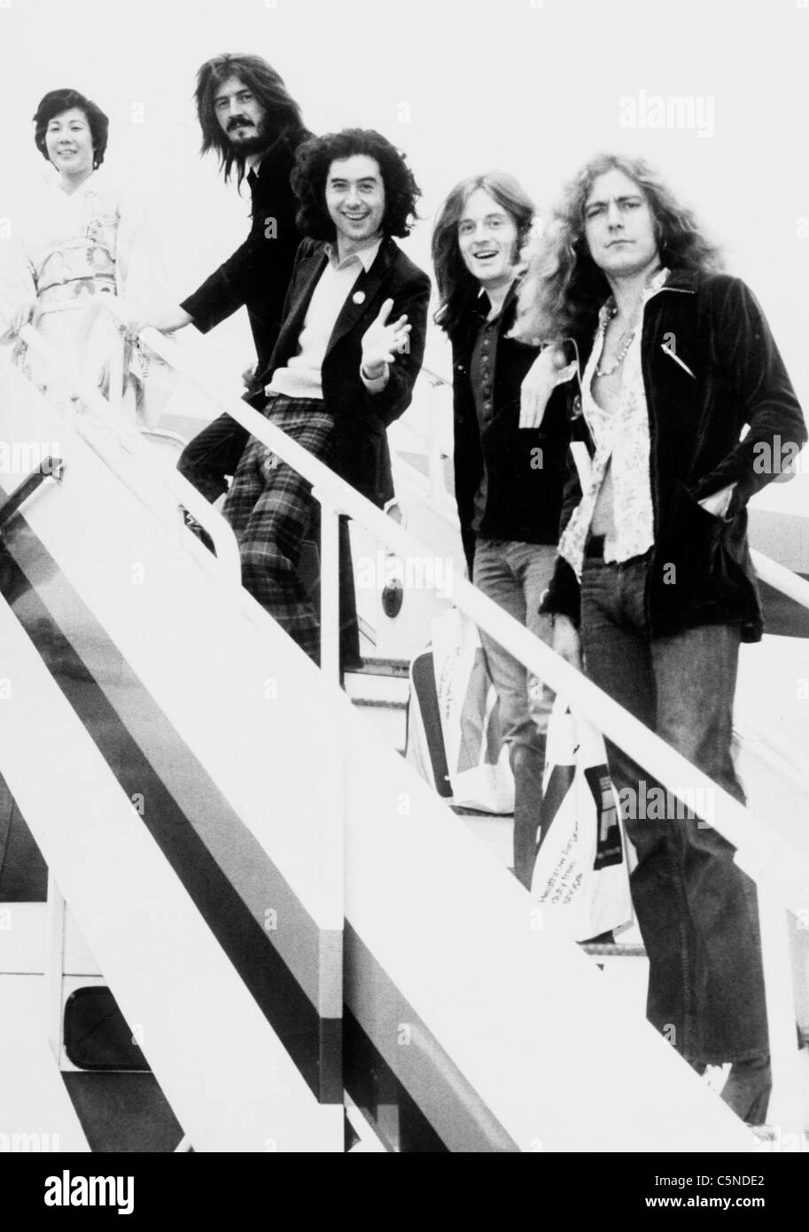 Led Zeppelin, 1972 Foto Stock