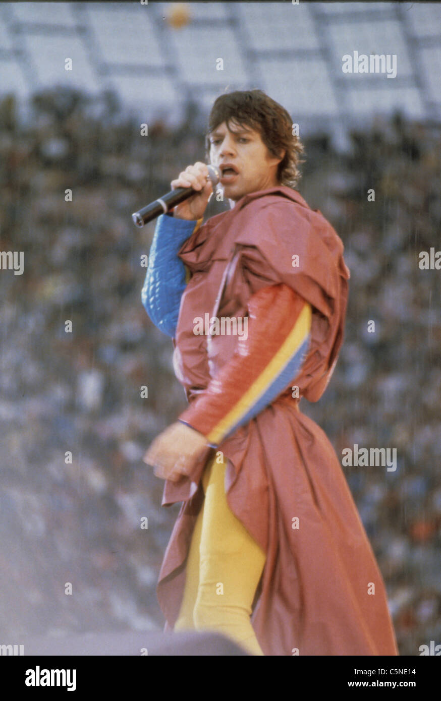 Rolling stones, Mick Jagger Foto Stock