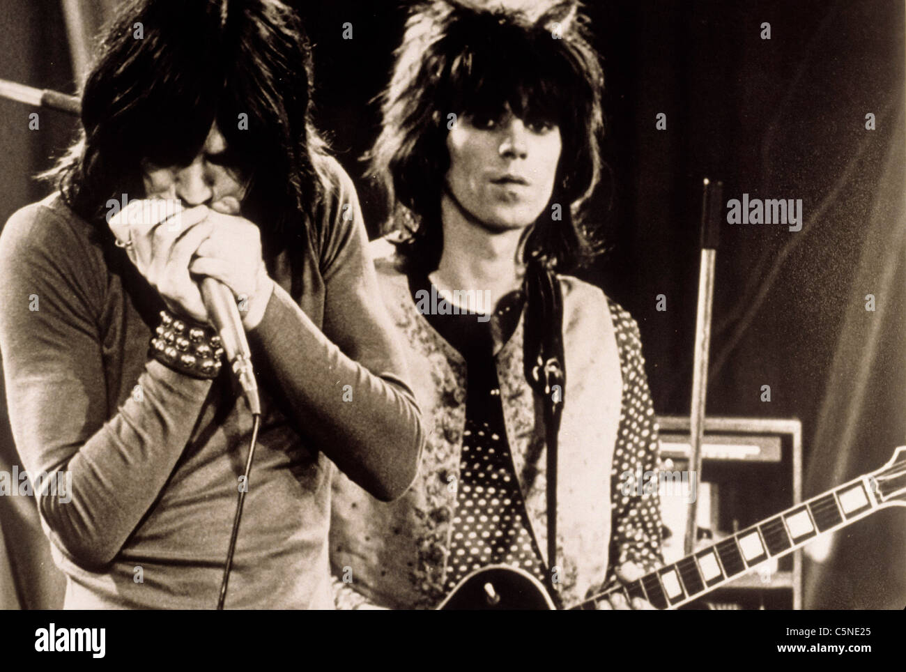 Rolling stones, Keith Richards, Mick Jagger Foto Stock