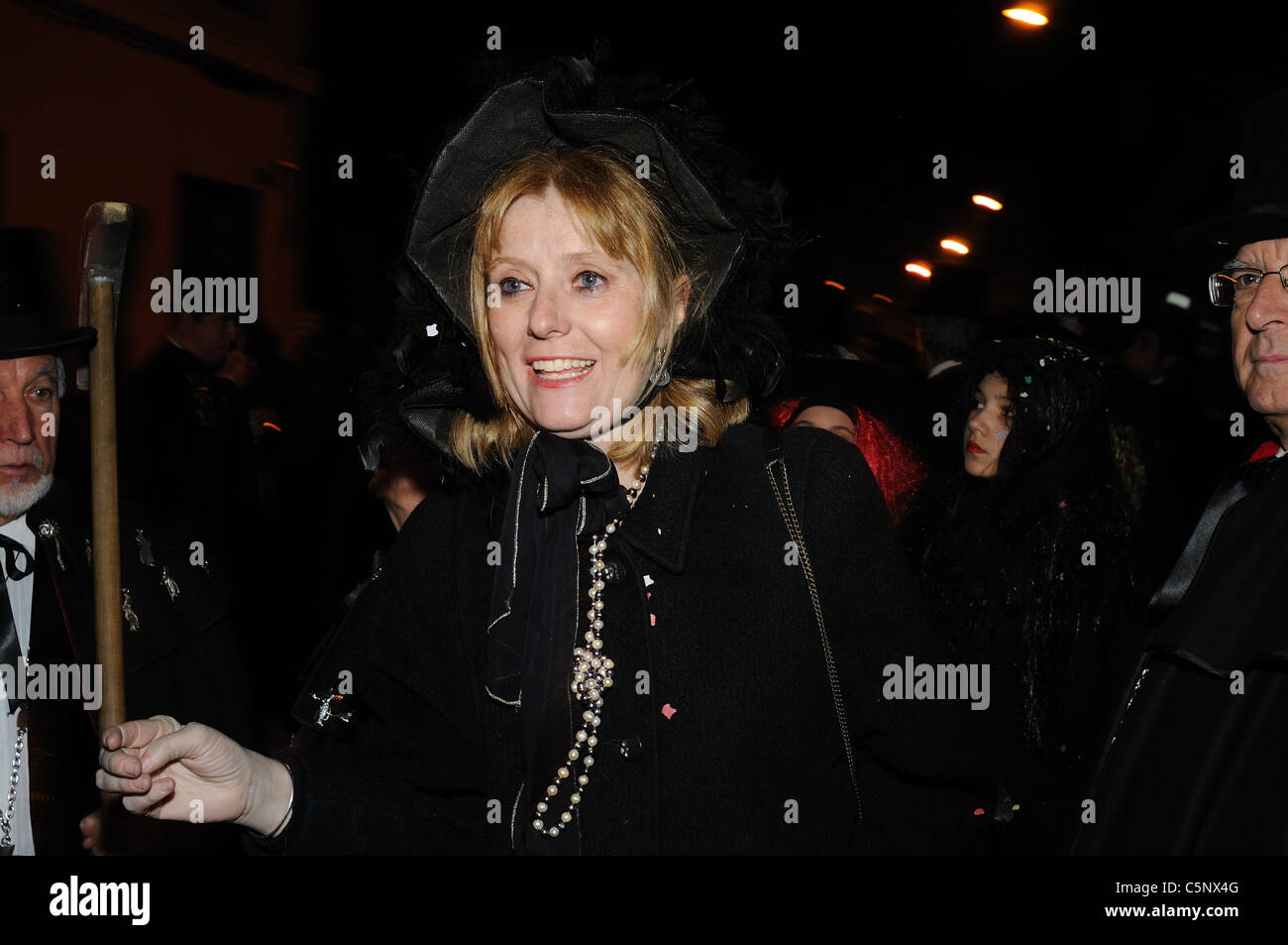 ' Funerale della Sardina' fine del Carnevale in MADRID .Comunità di Madrid. Spagna Foto Stock
