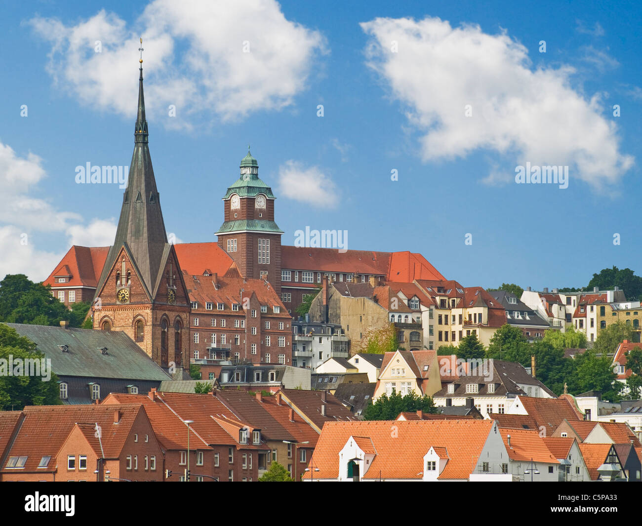 Flensburg, Schleswig-Holstein, Germania, Europa Foto Stock