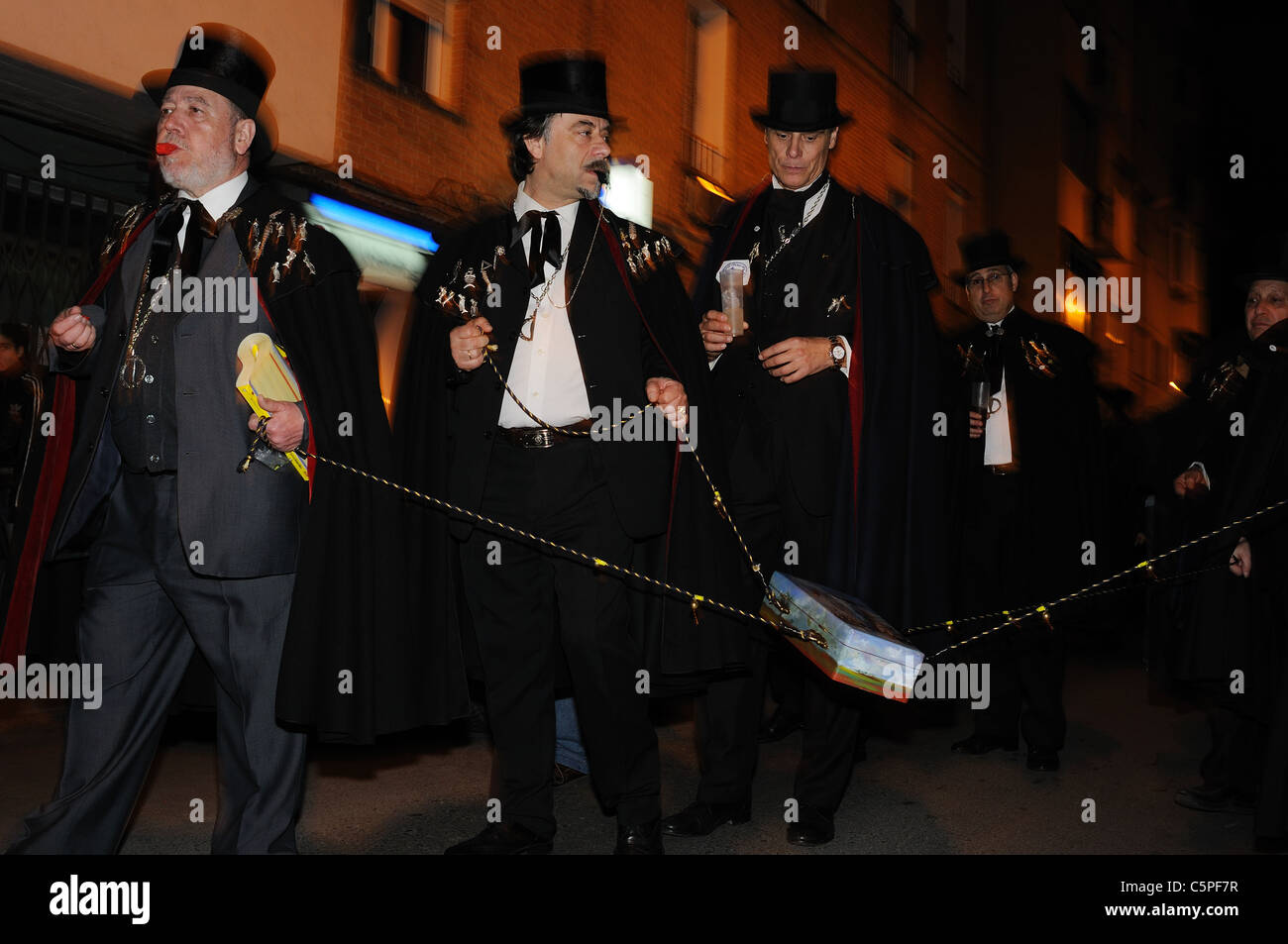 ' Funerale della Sardina' fine del Carnevale in MADRID .Comunità di Madrid. Spagna Foto Stock