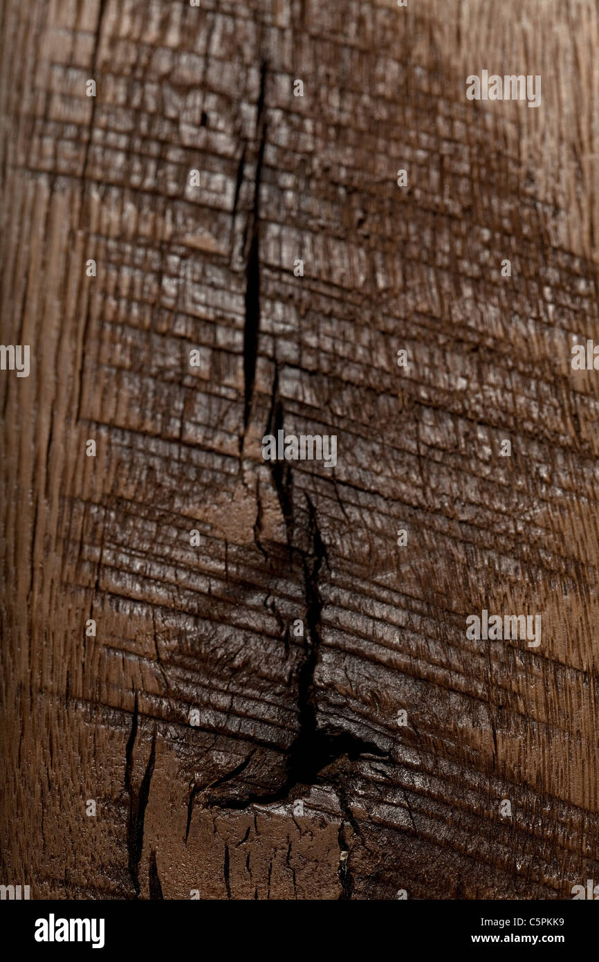 particolare di legno Foto Stock