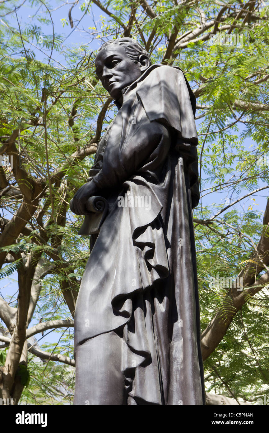 Statua di Simón Bolívar, Havana, Cuba Foto Stock