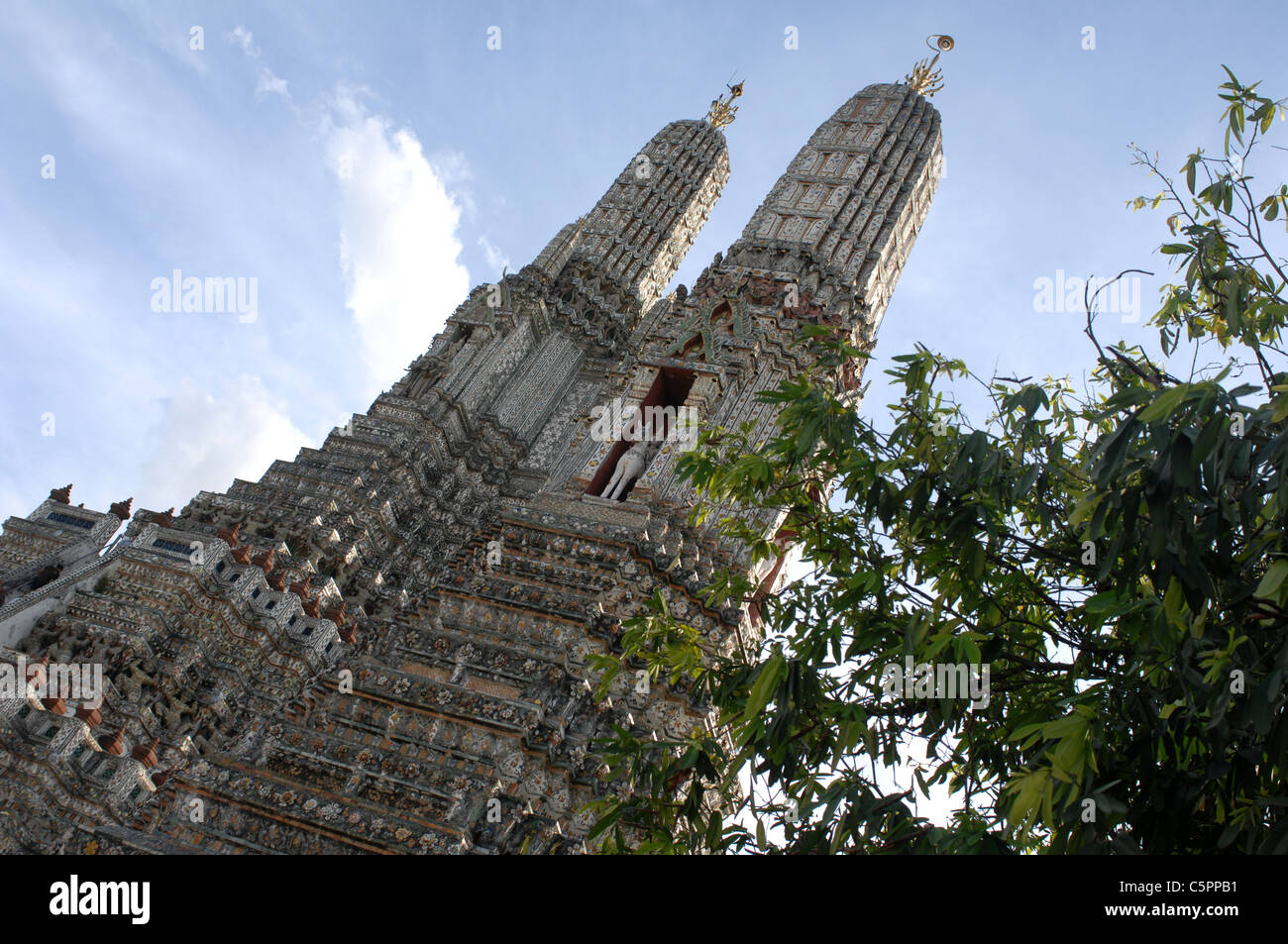 Il Wat Arun tempio di Bangkok, Tailandia. Foto Stock