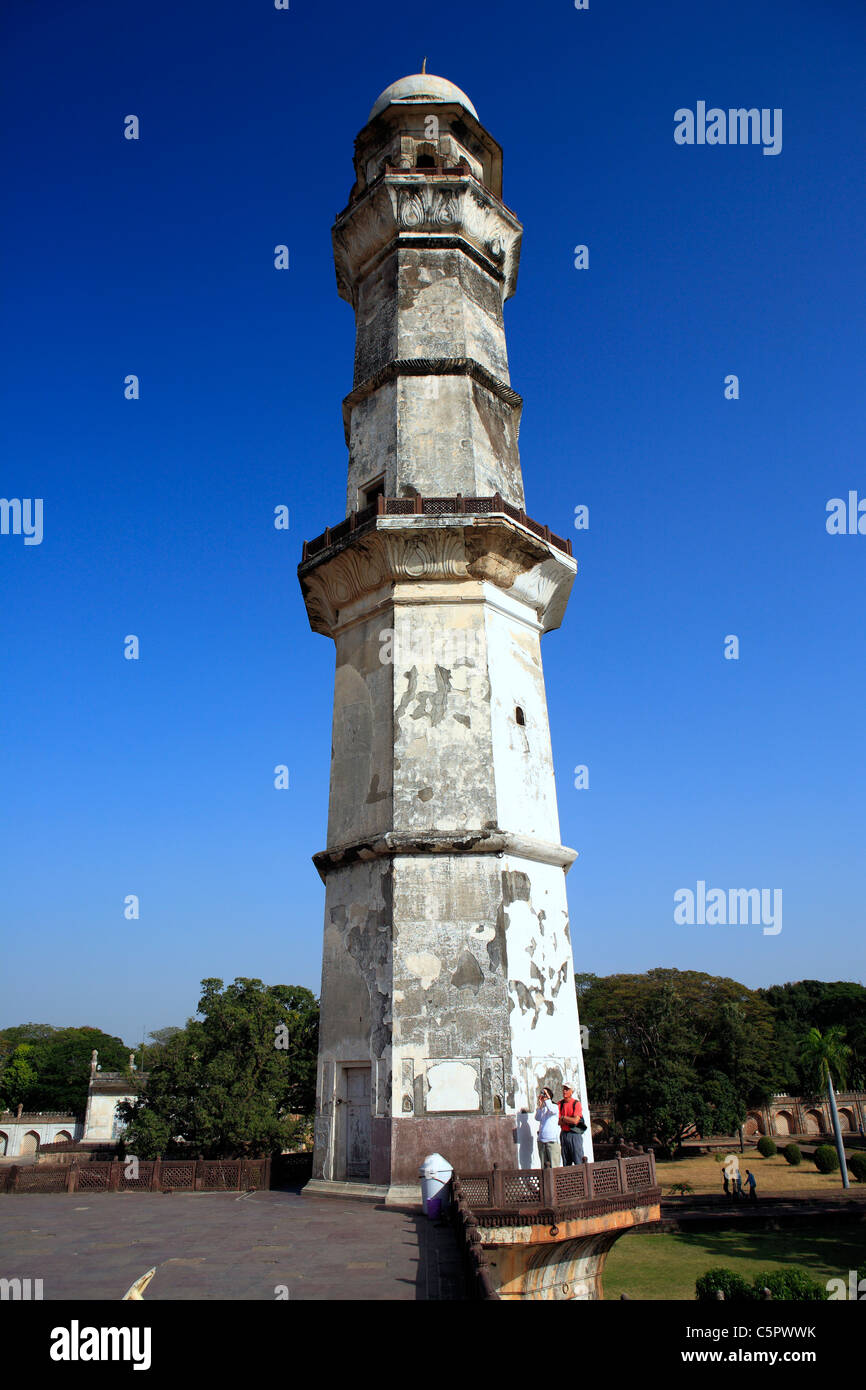 Bibi Ka Maqbara (Poor's Taj mausoleo), 1670 s, Aurangabad, India Foto Stock