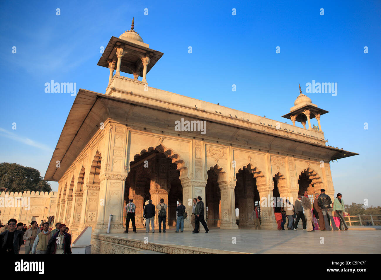 Red Fort, Diwan-Khas I (1638-1648), Delhi, India Foto Stock