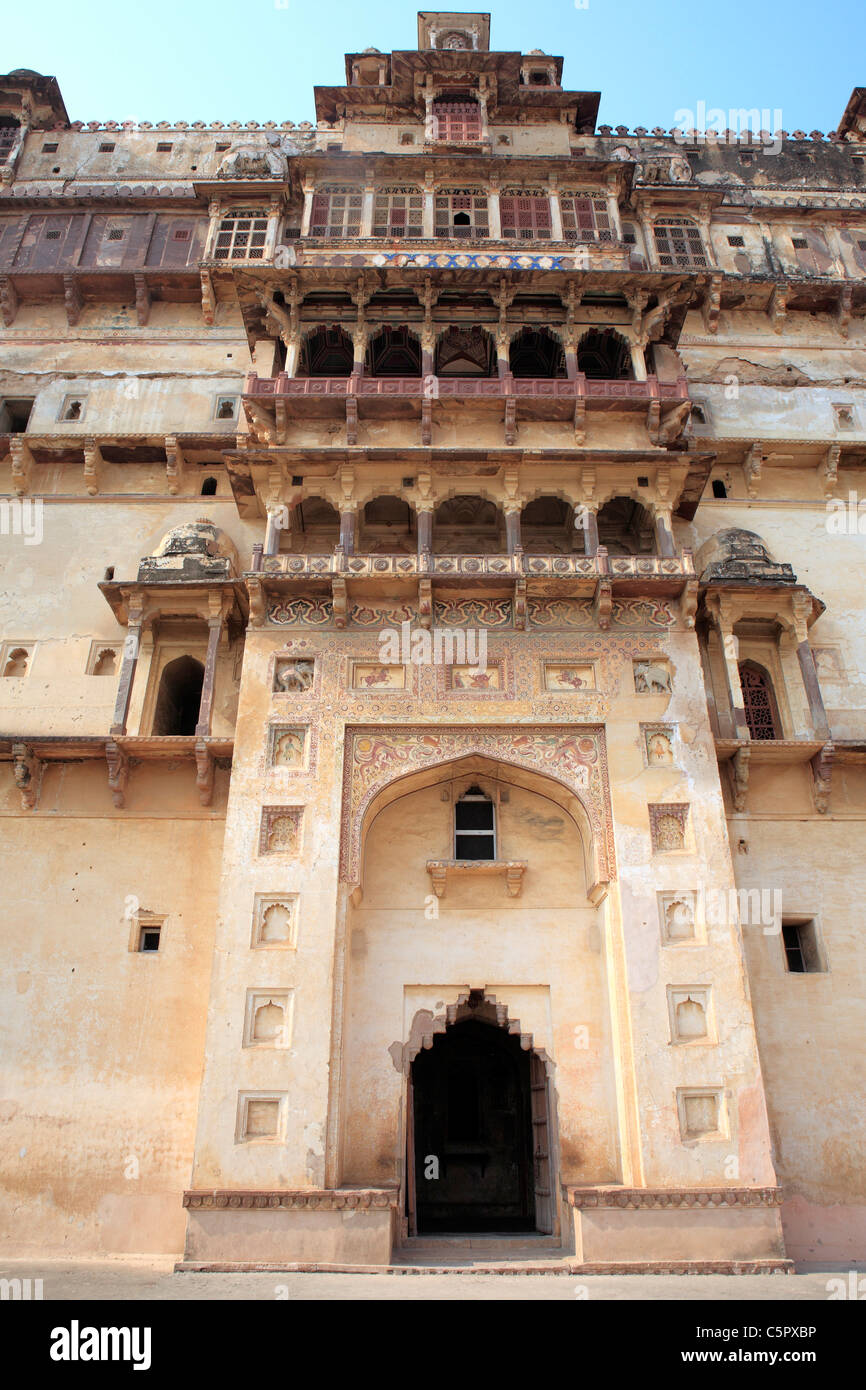 Govind Mandir Palace (1620), Datia, India Foto Stock