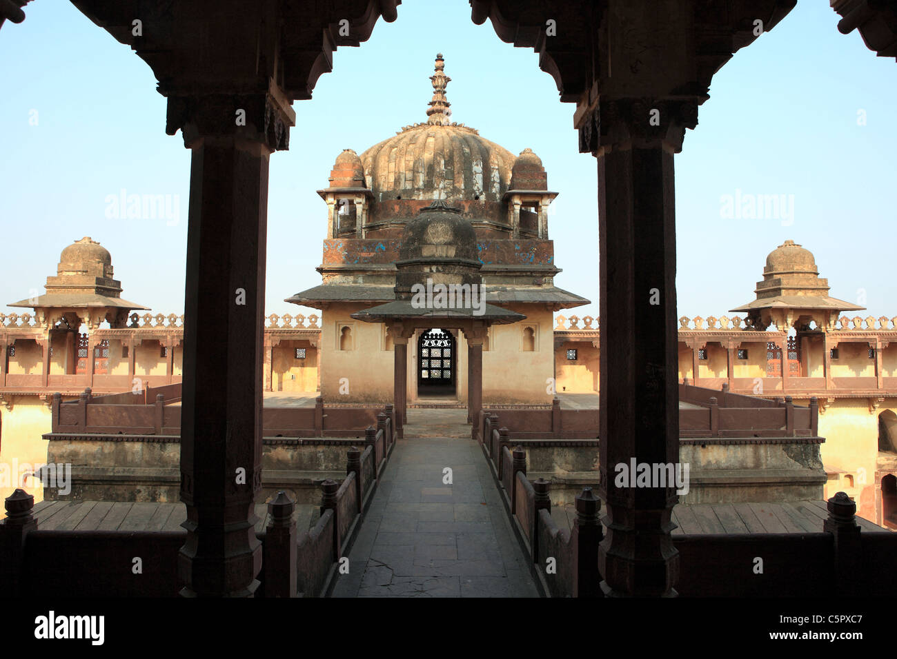 Govind Mandir Palace (1620), Datia, India Foto Stock