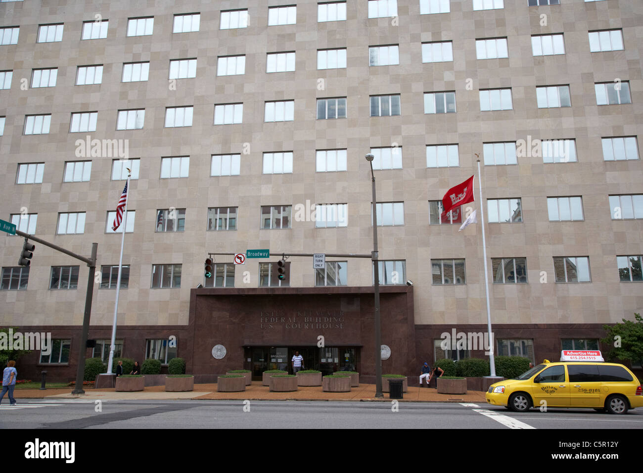 Estes Kefauver edificio federale noi courthouse Nashville Tennessee USA Foto Stock