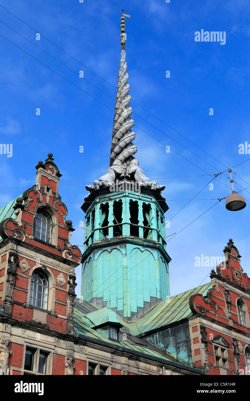 Stock Exchange (1625-1640), Copenhagen, Danimarca Foto Stock