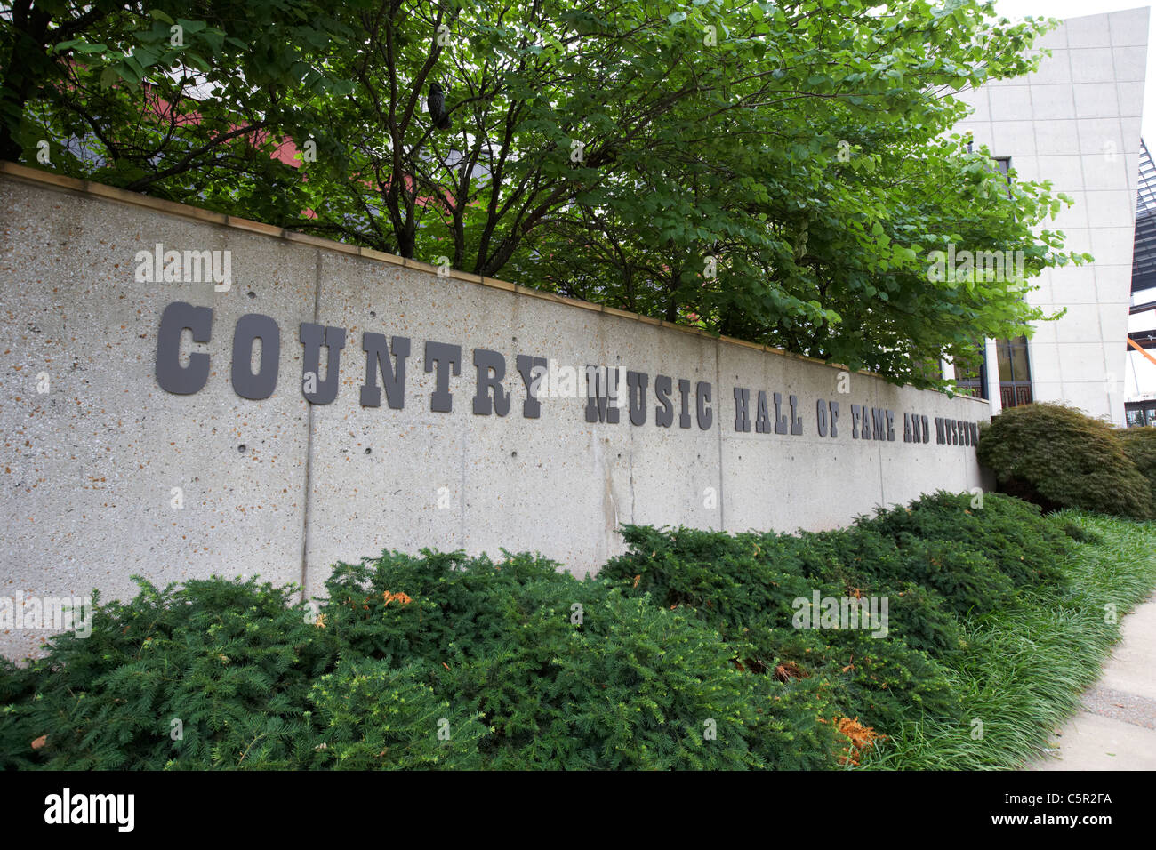 La country music hall of fame Nashville Tennessee USA Foto Stock