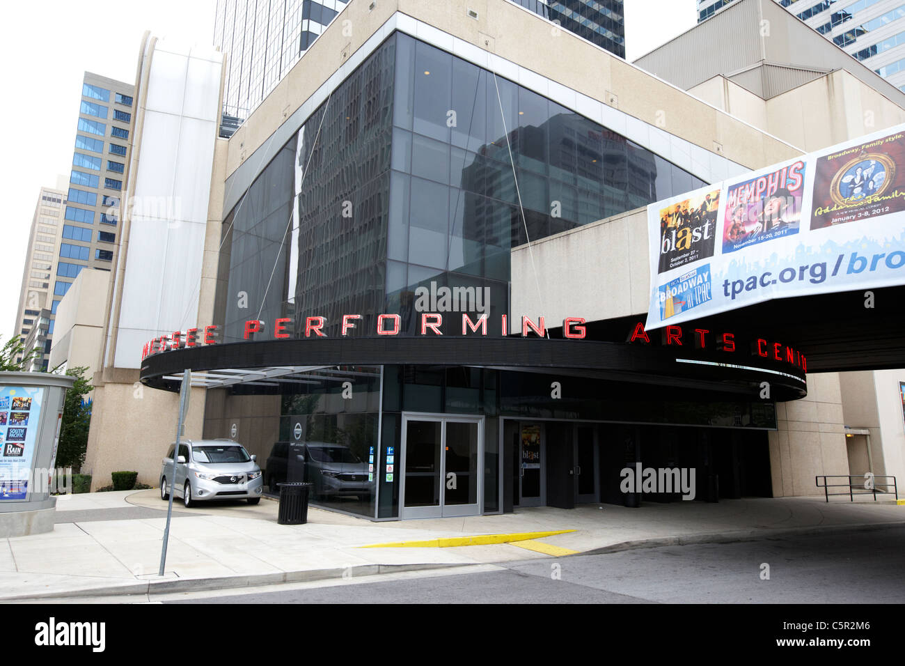 Tennessee performing arts center Nashville Tennessee USA Foto Stock