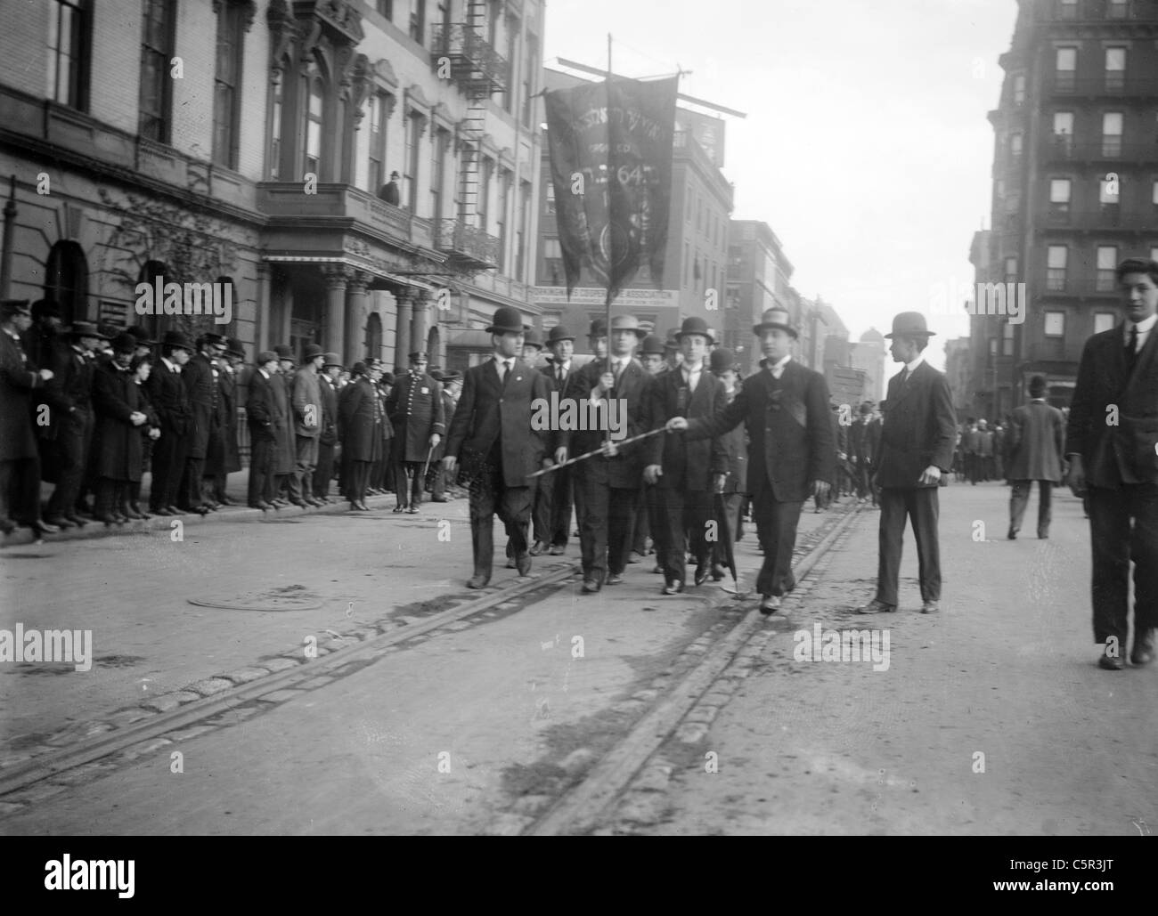 Sfilata socialista di Union Square di New York City Foto Stock