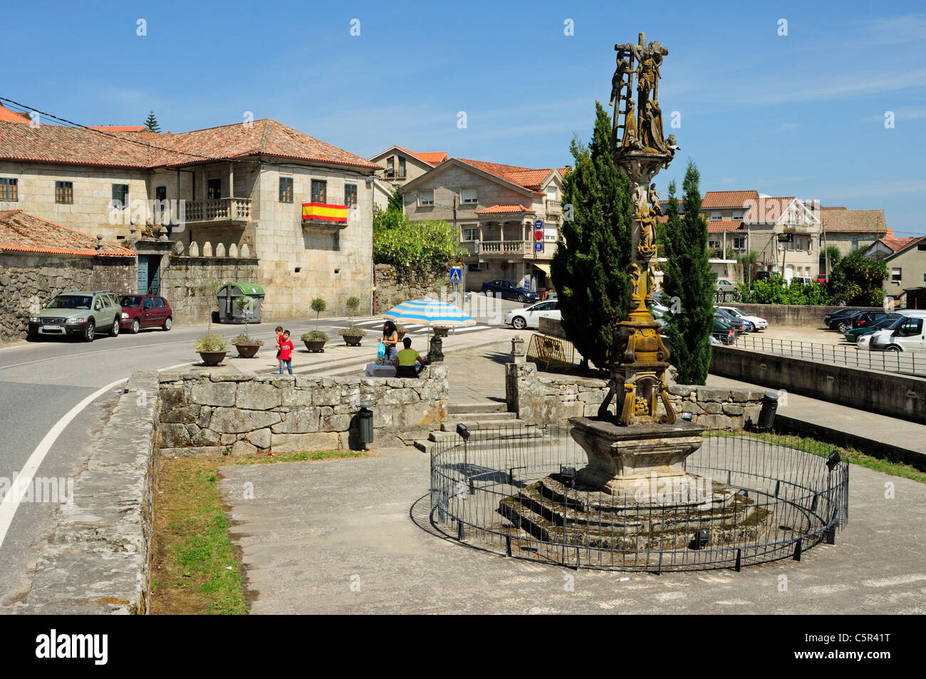 O Hi, Cangas, Pontevedra, Galizia, Spagna Foto Stock