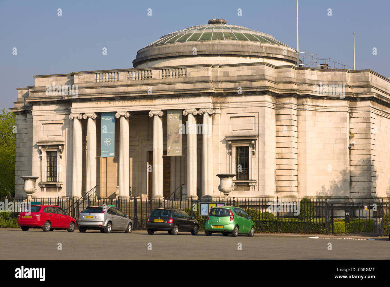La Lady Lever Art Gallery, Port Sunlight, Wirral, Inghilterra Foto Stock