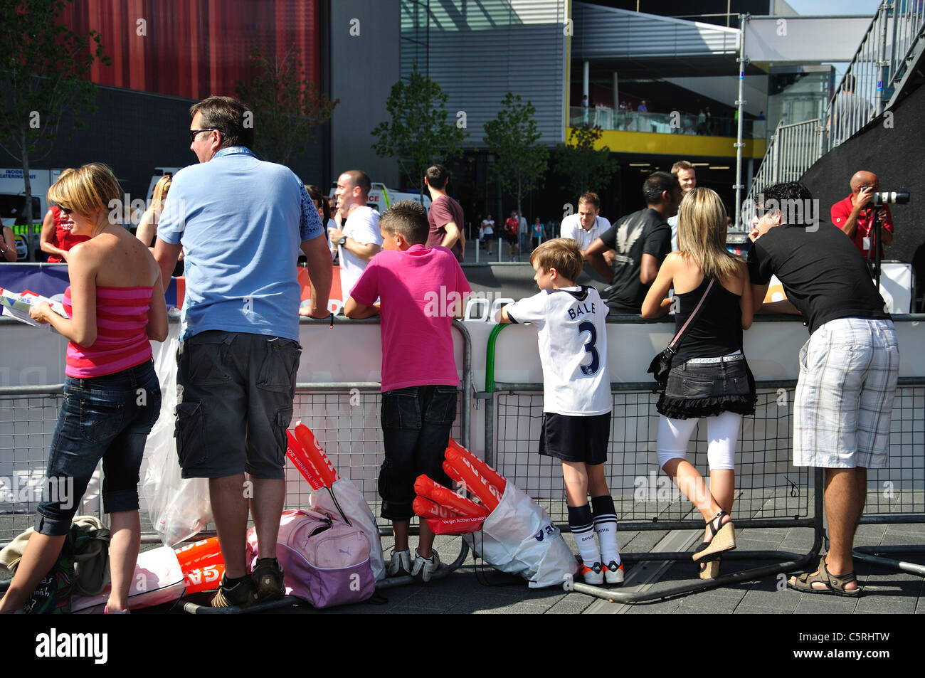 Il Virgin Active London Triathlon, centro ExCeL, London Docklands, London Borough of Newham, London, Greater London, England, Regno Unito Foto Stock