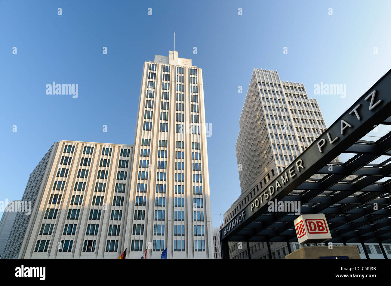 Ritz Carlton Hotel, Potsdamer Platz, Berlin, Germania, Europa Foto Stock