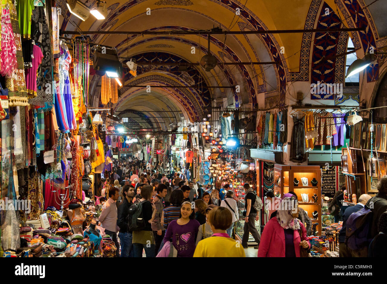 Il Grand Bazaar, Istanbul, Turchia Foto Stock