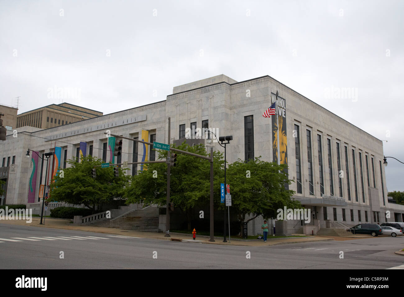 Frist Center per le arti visive e us post office Nashville Tennessee USA Foto Stock