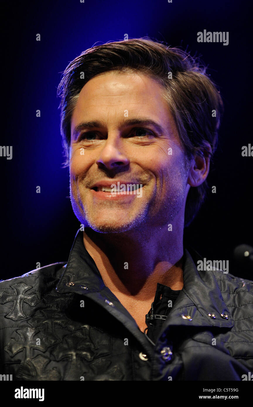 Rob Lowe colpo alla testa 2011 - Immagine Copyright Hollywood colpi di testa Foto Stock
