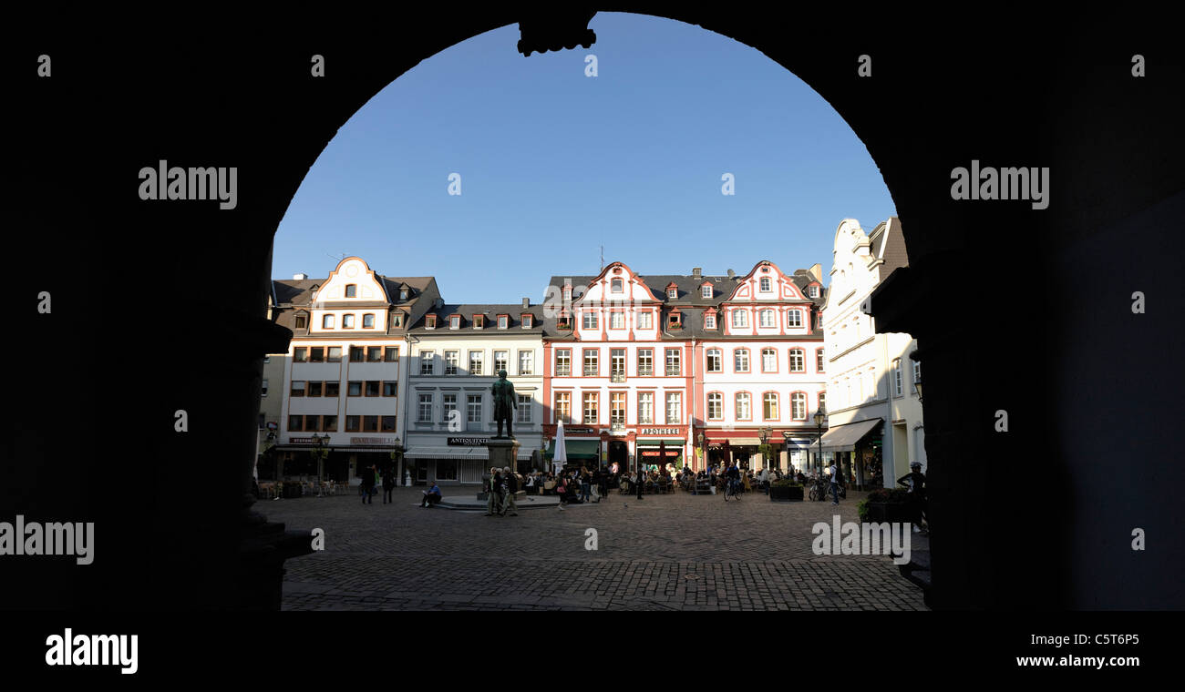 In Germania, in Renania Palatinato, Coblenza, Coblenza, Città Vecchia, la Piazza dei Gesuiti Foto Stock