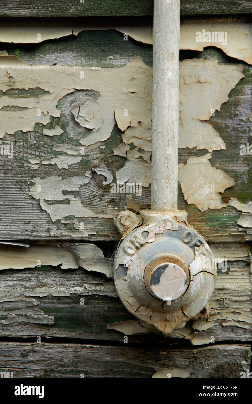 In disuso codebreaker ex capanne a Bletchley Park, Bucks., 2011. Foto Stock