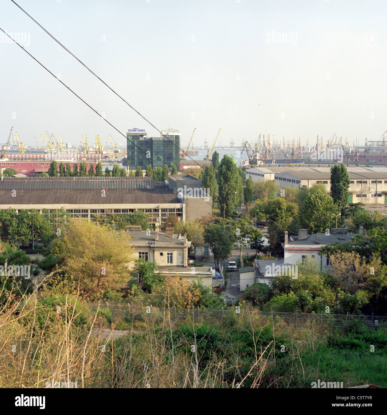 La Romania, Constanta, vista sulla città Foto Stock
