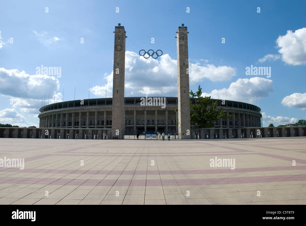 Germania, Berlino, Stadio Olimpico, ingresso Foto Stock