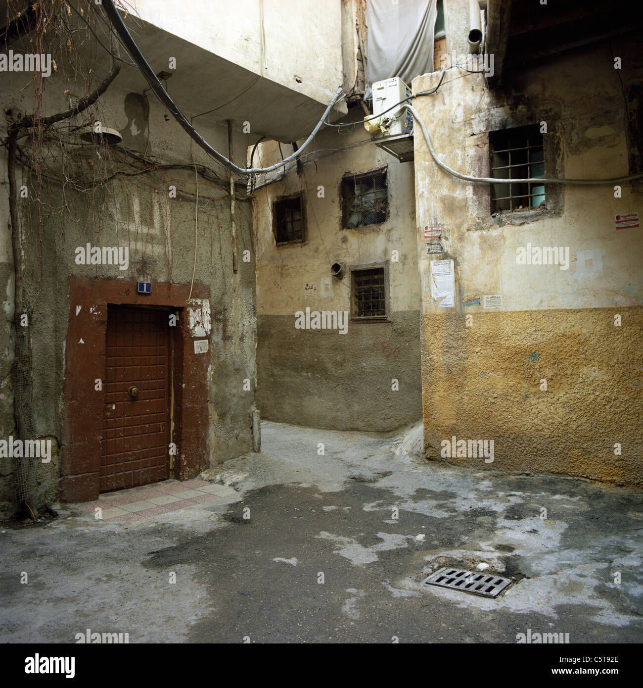 In Siria, a Damasco, città vecchia Foto Stock