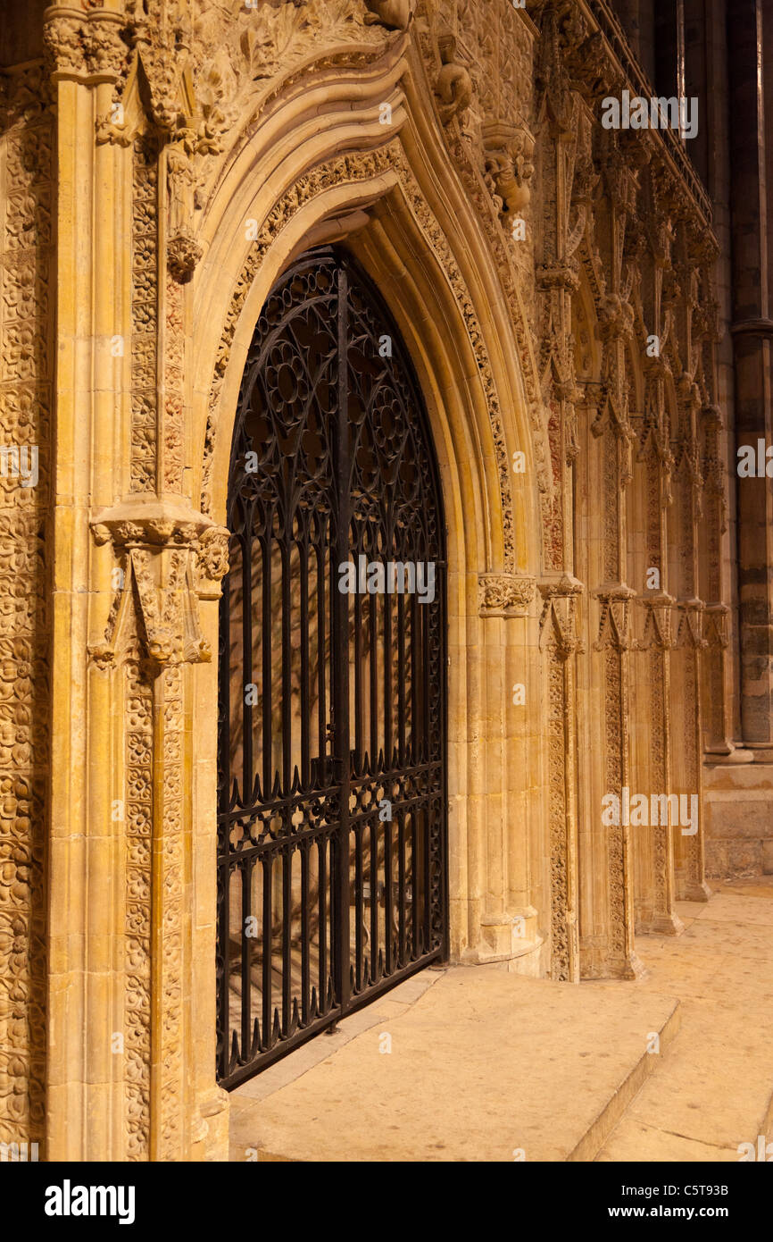 Interno del Lincoln Cathedral Regno Unito Foto Stock