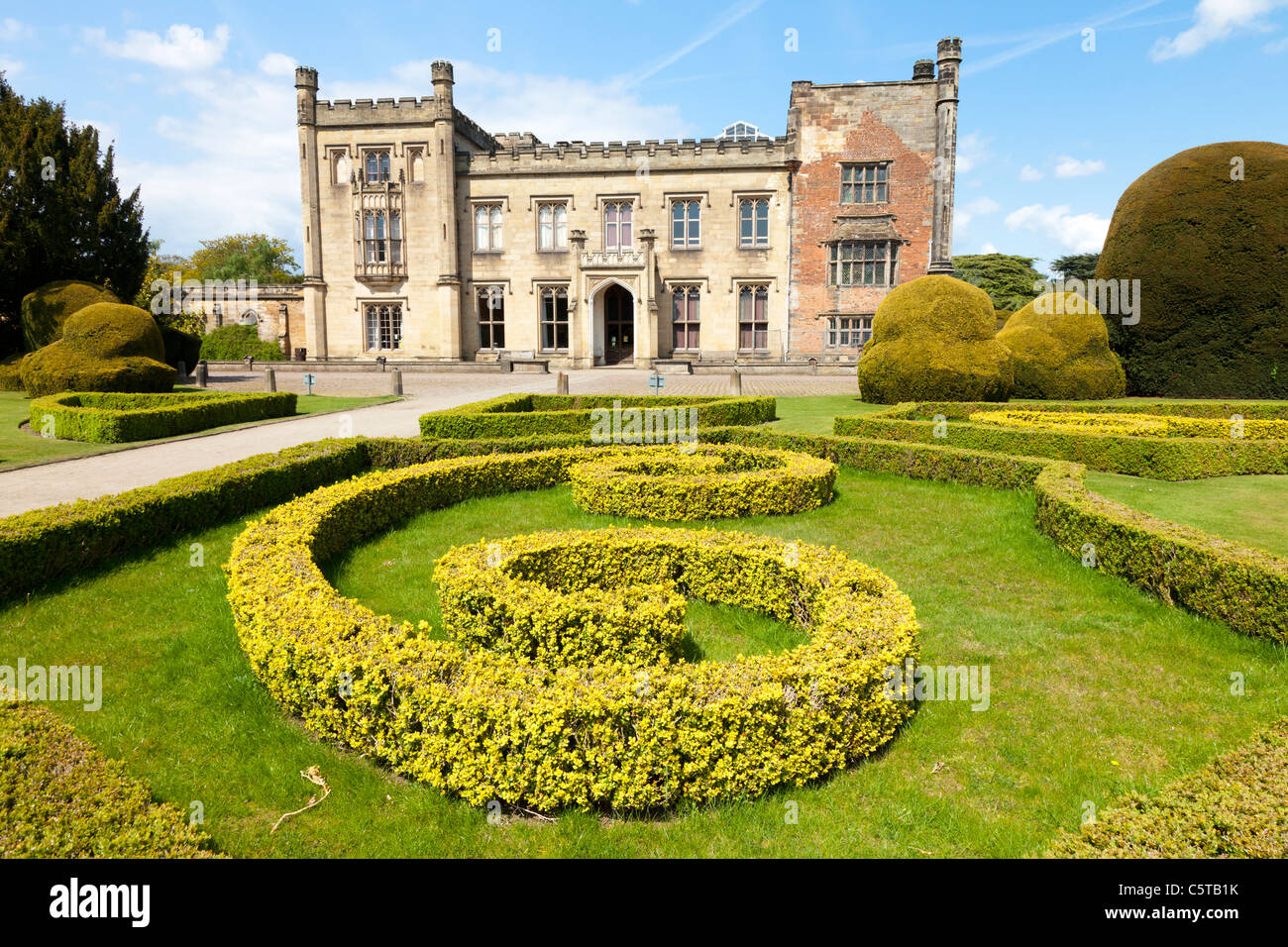 : Elvaston Castle e giardino Derbyshire Inghilterra Foto Stock