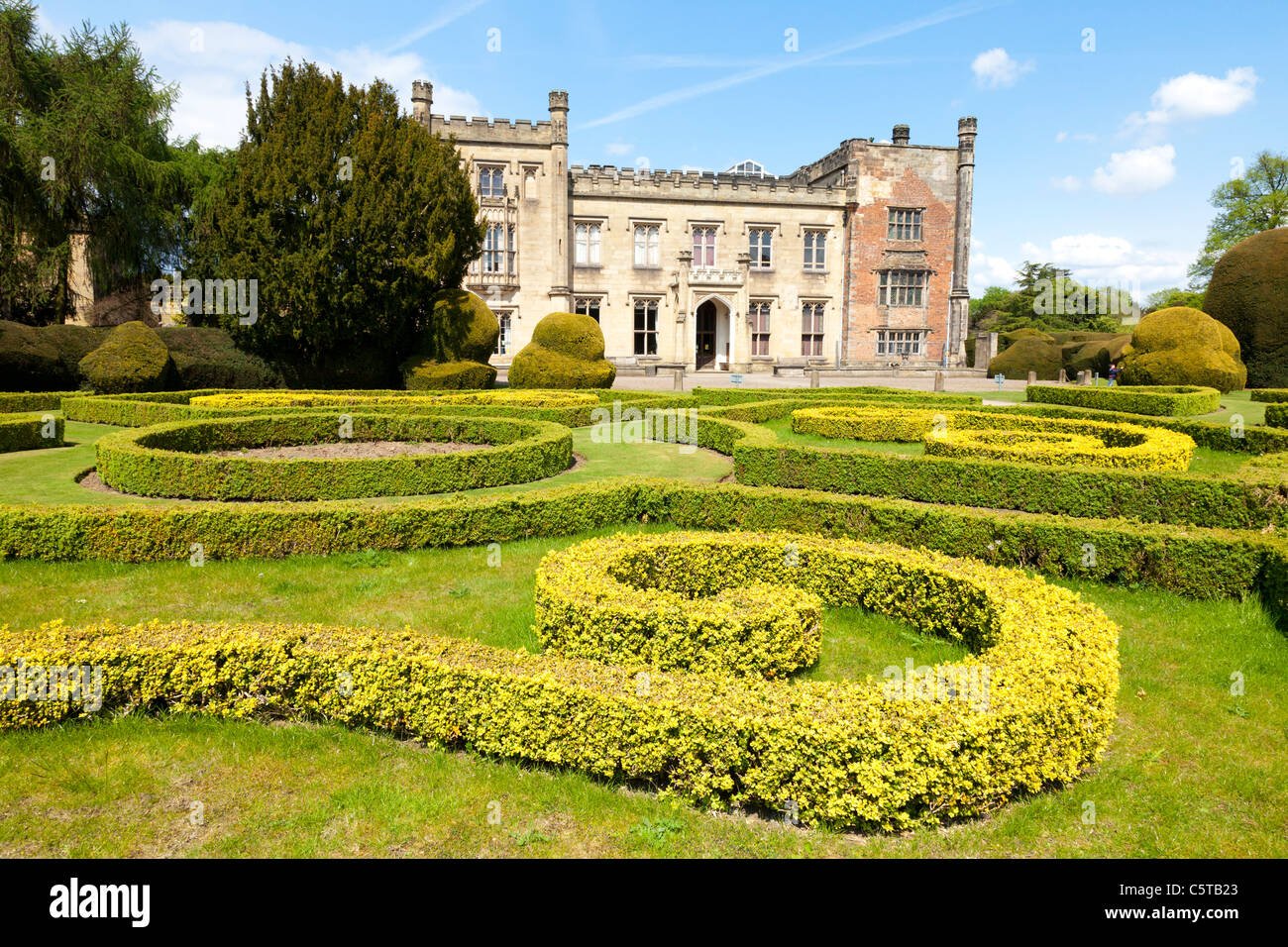 : Elvaston Castle e giardino Derbyshire Inghilterra Foto Stock