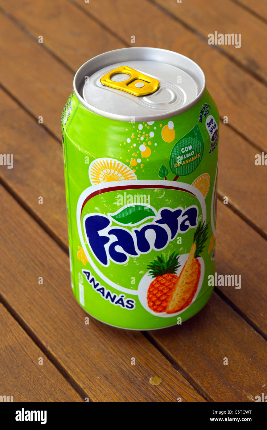 Fanta Ananas (Ananas). Foto Stock