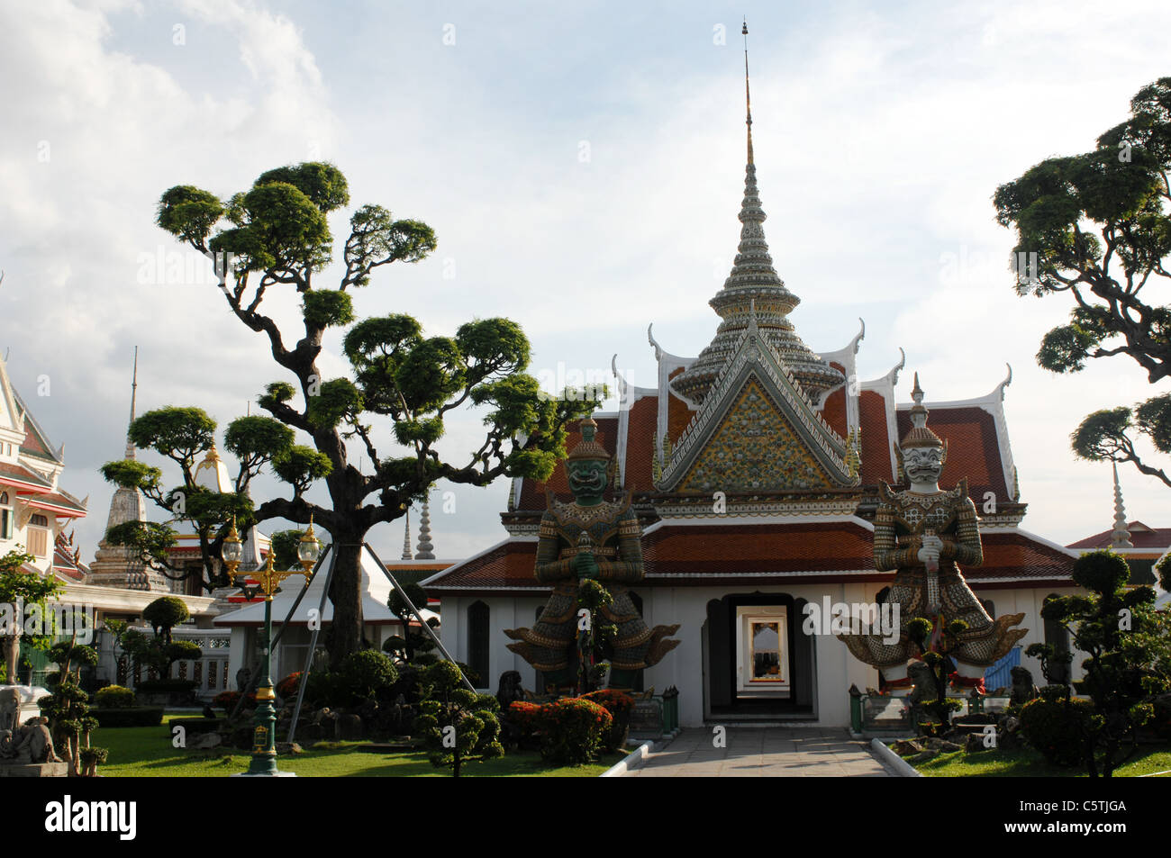 Il Wat Arun tempio di Bangkok, Tailandia. Foto Stock