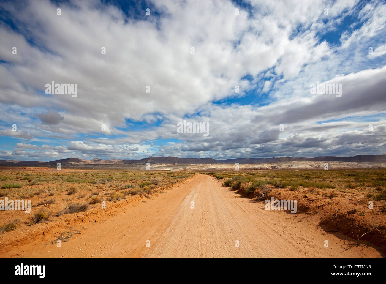 Stati Uniti d'America, Utah, sabbia deserte via Foto Stock