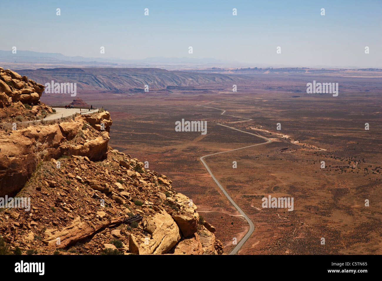 Stati Uniti d'America, Utah, scenario desertico, vista in elevazione Foto Stock