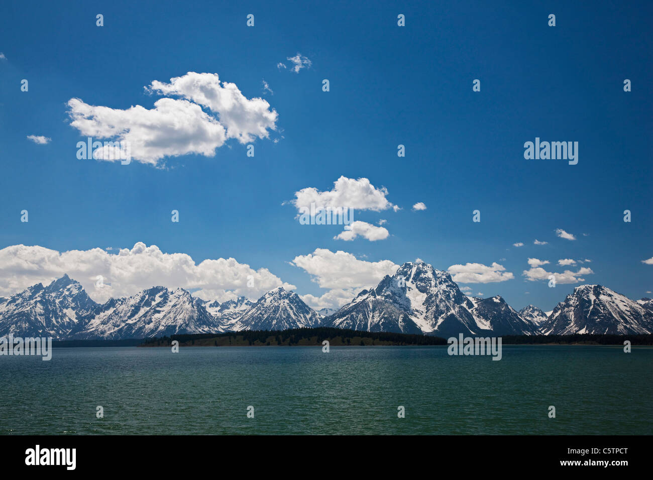 Stati Uniti d'America, Wyoming Teton Range, Grand Teton National Park Foto Stock