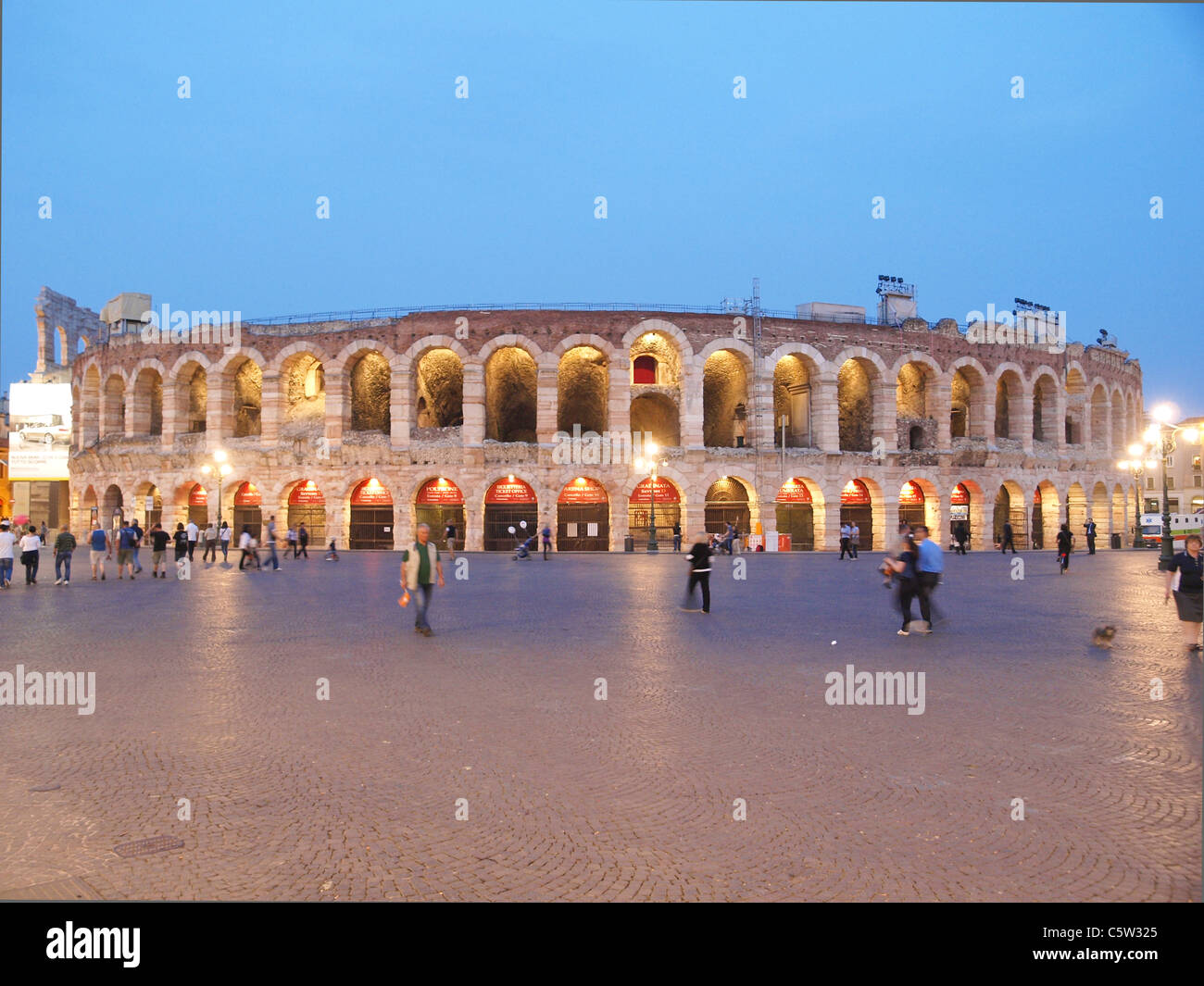 Verona, anfiteatro, Italia Foto Stock