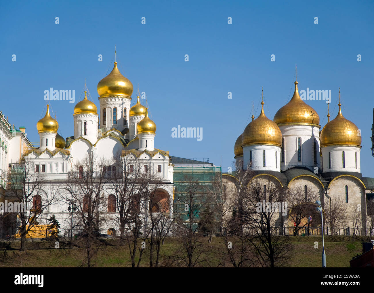 Cattedrale dell'Annunciazione, Mosca, Russia Foto Stock