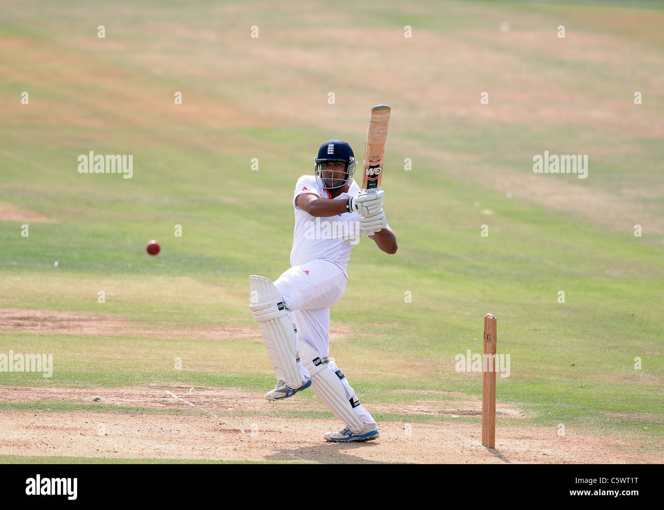 SAMIT PATEL INGHILTERRA NOTTINGHAMSHIRE INGHILTERRA & NOTTINGHAMSHIRE SCARBOROUGH CRICKET CLUB SCARBOROUGH INGHILTERRA 02 Agosto 2011 Foto Stock