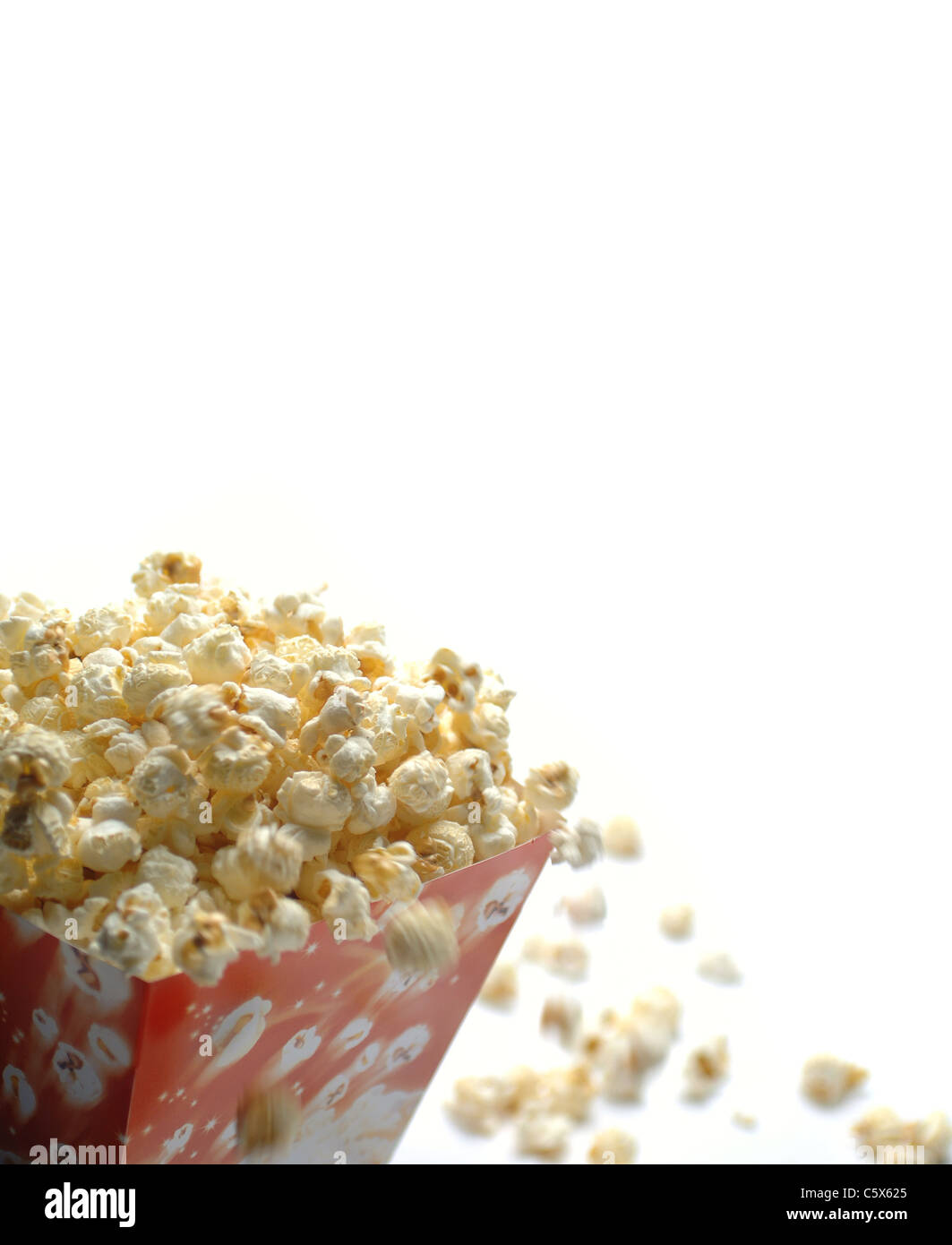Popcorn in scatola Foto Stock
